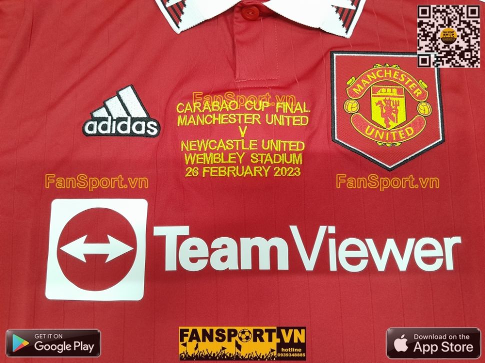 Áo Manchester United Carabao Cup Final 2023 2022 shirt jersey H13881