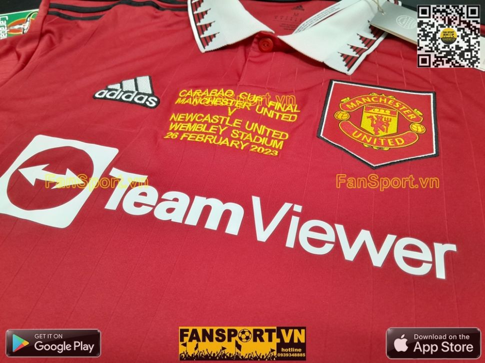 Áo Manchester United Carabao Cup Final 2023 2022 shirt jersey H13881