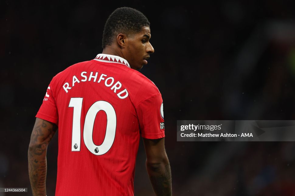 Áo đấu Rashford 10 Manchester United 2022 2023 shirt jersey red H13881