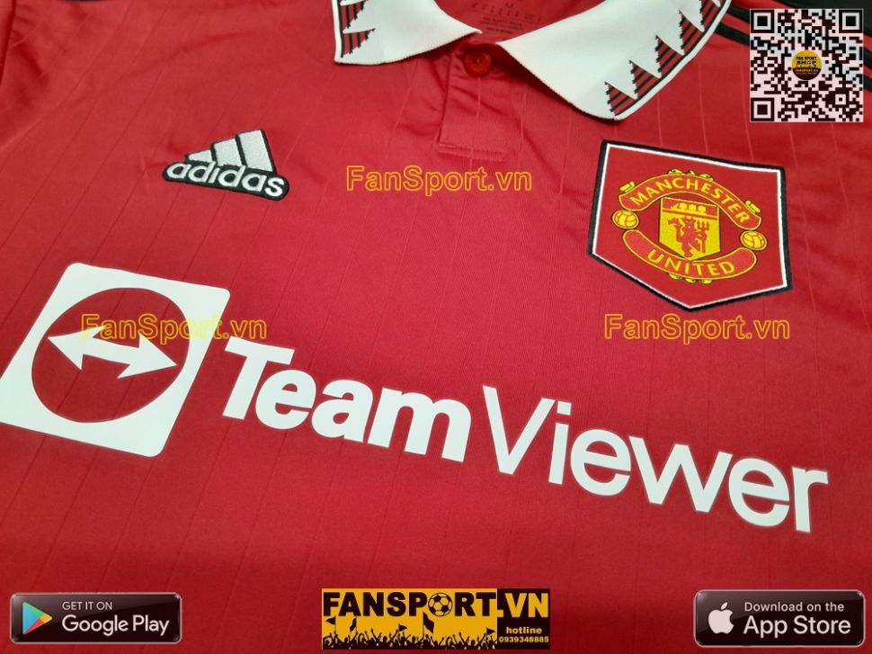 Áo đấu Rashford 10 Manchester United 2022 2023 shirt jersey red H13881