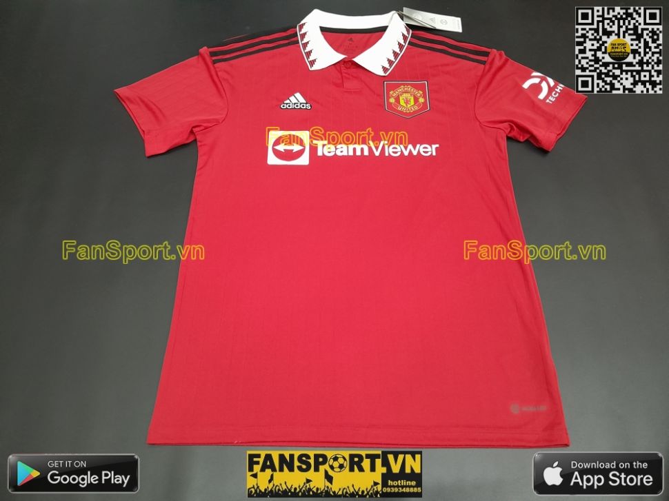 Áo đấu Rashford 10 Manchester United 2022 2023 shirt jersey red H13881