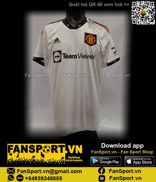 Áo Rashford 10 Manchester United 2022 2023 away shirt jersey H13880