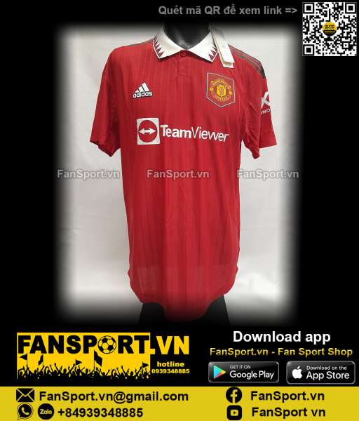 Áo EPL Manchester United 2022 2023 home shirt jersey H64047 player