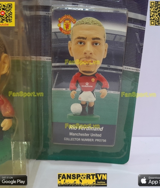 Tượng Ferdinand 6 Manchester United 2002 2003 2004 corinthian PRO756