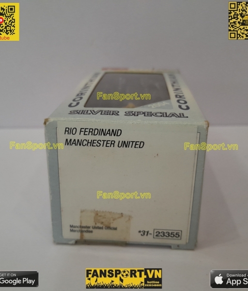 Tượng Rio Ferdinand Manchester United 2003-2005 away corinthian CG239