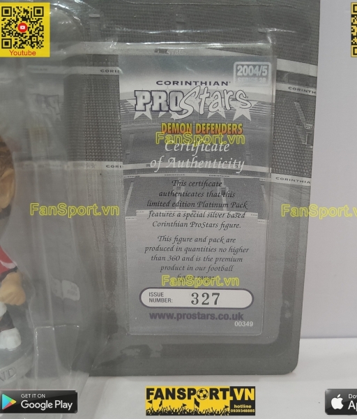 Tượng Ferdinand 5 Manchester United 2004 2005 2006 corinthian PP1144