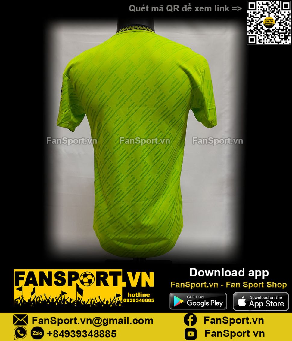 Áo Manchester United 2022 2023 third shirt jersey H64064 player issue