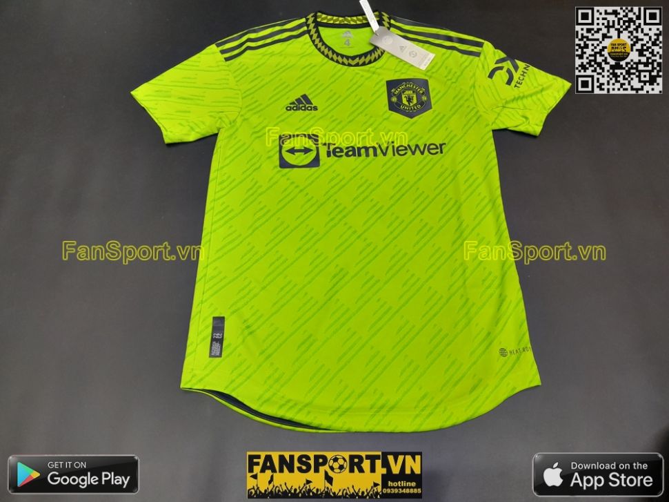 Áo Manchester United 2022 2023 third shirt jersey H64064 player issue