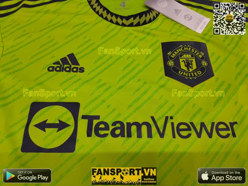 Áo Manchester United 2022 2023 third shirt jersey H64064 player issue