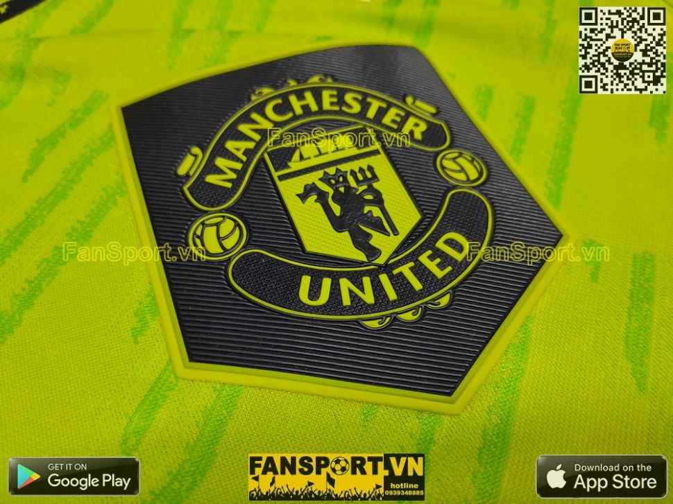 Áo Manchester United 2022 2023 third shirt jersey H64064 player issue