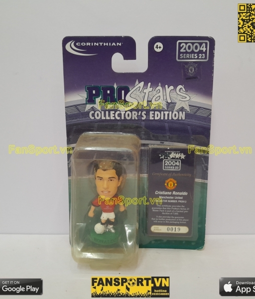 Tượng Ronaldo 7 Manchester United 2003 2004 home corinthian PRO912