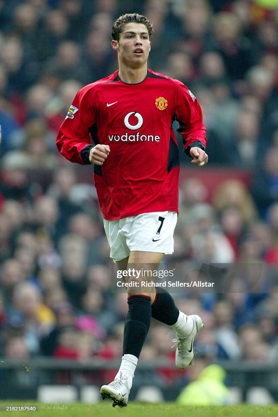 Tượng Ronaldo 7 Manchester United 2003 2004 home corinthian PRO912