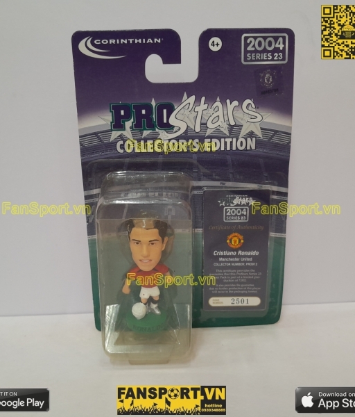 Tượng Ronaldo 7 Manchester United 2003 2004 home corinthian PRO912