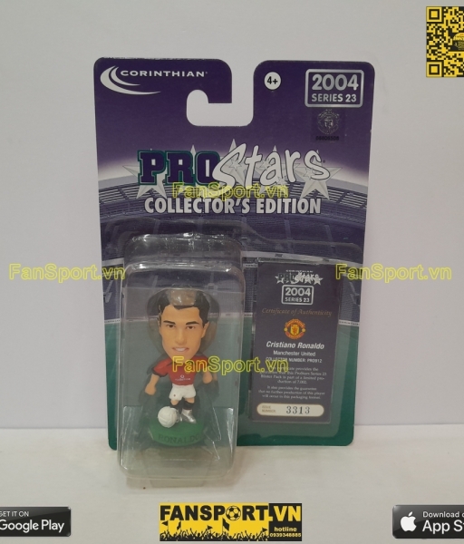 Tượng Ronaldo 7 Manchester United 2003 2004 home corinthian PRO912