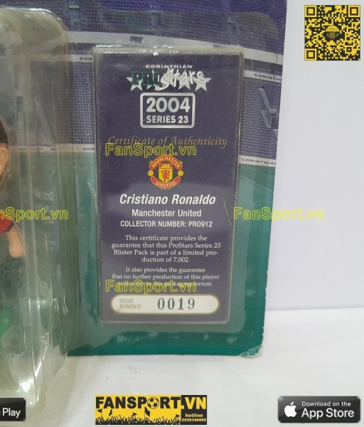 Tượng Ronaldo 7 Manchester United 2003 2004 home corinthian PRO912