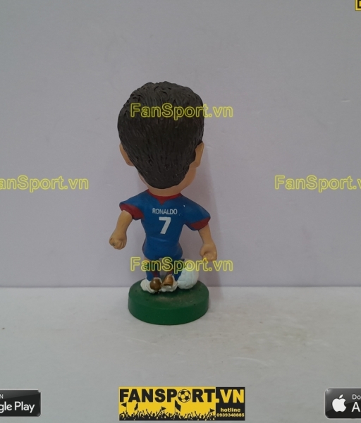 Tượng Ronaldo 7 Manchester United 2005 2006 away corinthian PRO1416