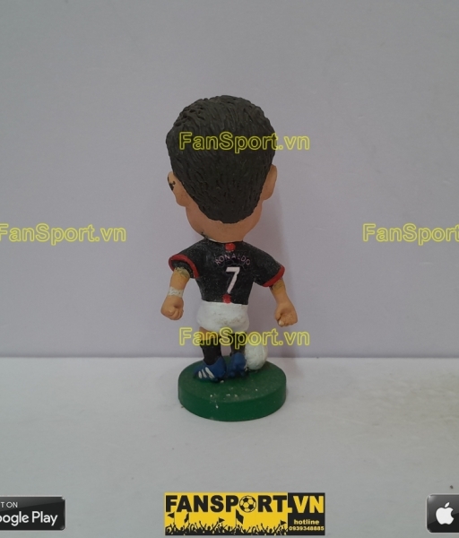 Tượng Ronaldo 7 Manchester United 2007 2008 away corinthian repaint