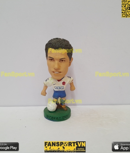 Tượng Ronaldo Manchester United 2008 2009 2010 away corinthian repaint