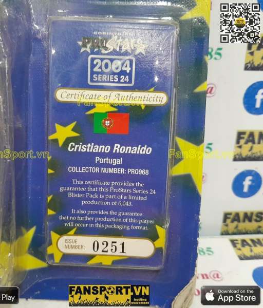 Tượng Ronaldo 11 Portugal 2002 2003 2004 home PRO968 corinthian 0251