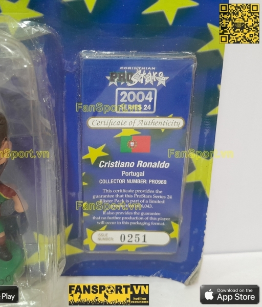 Tượng Ronaldo 11 Portugal 2002 2003 2004 home PRO968 corinthian 0251