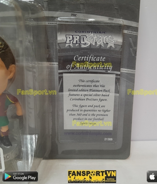 Tượng Ronaldo Portugal 2002 2003 2004 home PP968 corinthian platinum