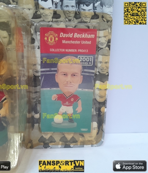 Tượng Beckham ManUtd 2000 2001 2002 corinthan PRO413 ultra platinum