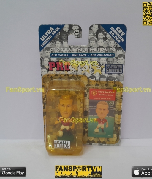 Tượng Beckham ManUtd 2000 2001 2002 corinthan PRO413 ultra platinum