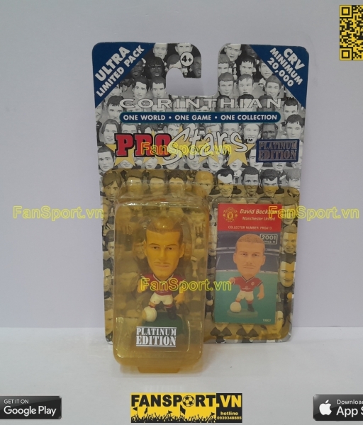 Tượng Beckham ManUtd 2000 2001 2002 corinthan PRO413 ultra platinum