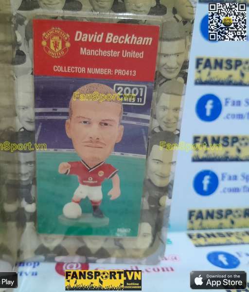 Tượng Beckham ManUtd 2000 2001 2002 corinthan PRO413 ultra platinum