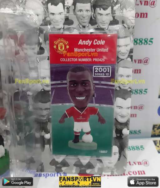 Tượng Cole Manchester United 2000-2002 home corinthian PRO425 Ultra