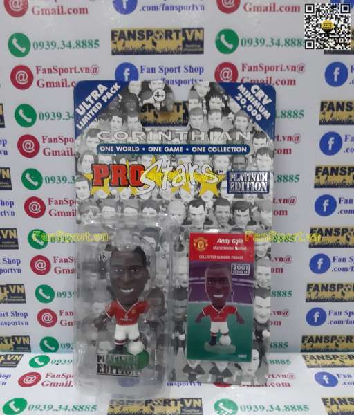 Tượng Cole Manchester United 2000-2002 home corinthian PRO425 Ultra