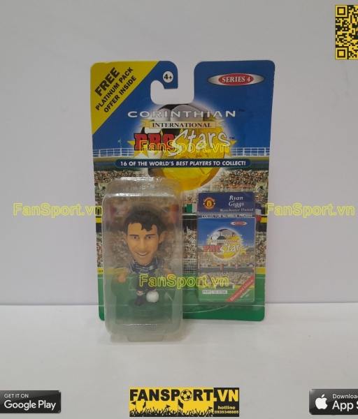 Tượng Ryan Giggs 11 Manchester United 1999 2000 away corinthian PRO094