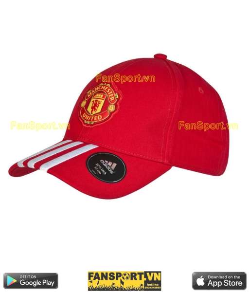 Nón mũ đỏ Manchester United 2016 2017 home red cap Adidas S94969