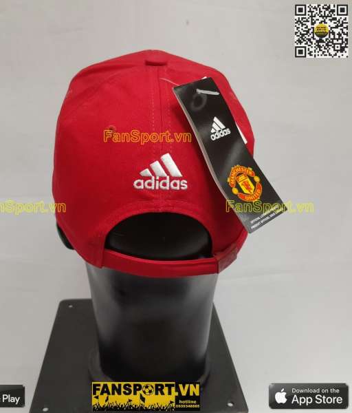 Nón mũ đỏ Manchester United 2016 2017 home red cap Adidas S94969