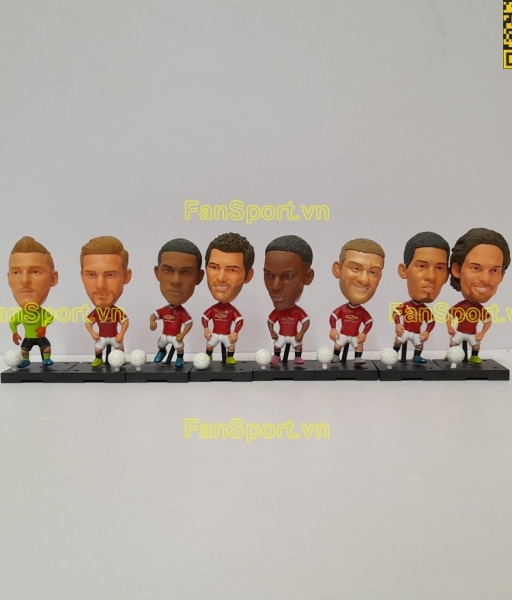 Set 8 tượng Manchester United 2015 2016 home soccerwe plus rooney