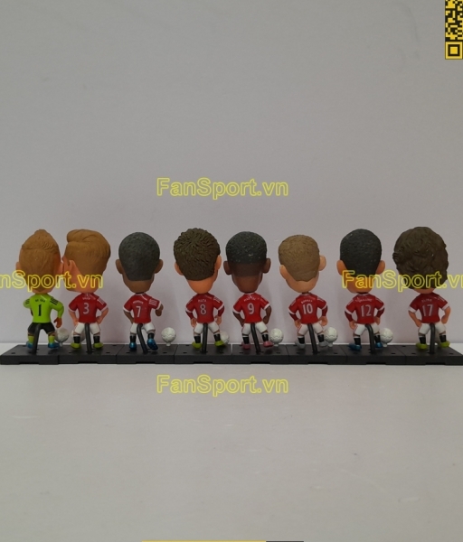 Set 8 tượng Manchester United 2015 2016 home soccerwe plus rooney
