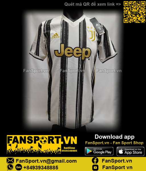 Áo đấu Juventus 2020-2021 home shirt jersey EI9894 Adidas S BNWT