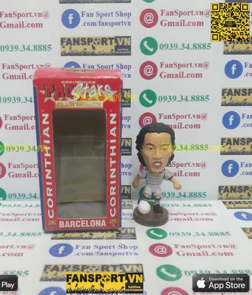 Tượng Ronaldinho 10 Barcelona 2002 2003 2004 2005 corinthian CG215 box