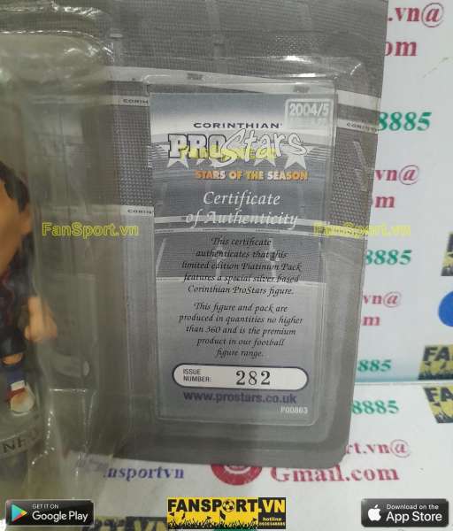 Tượng Ronaldinho 10 Barcelona 2004 2005 away corinthian PP1176