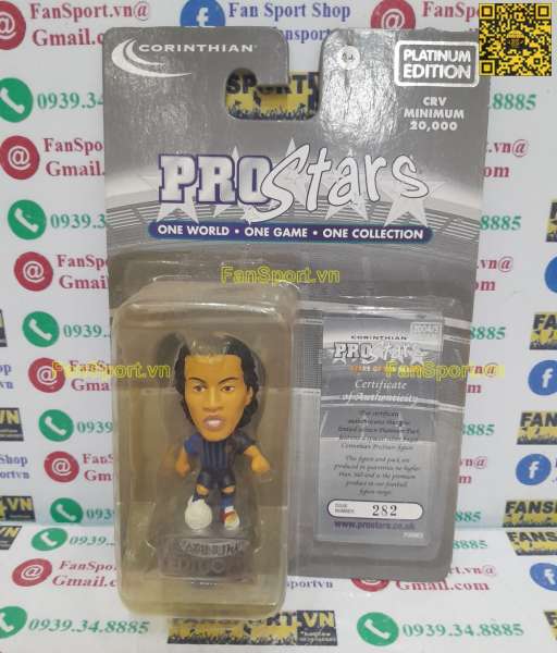 Tượng Ronaldinho 10 Barcelona 2004 2005 away corinthian PP1176