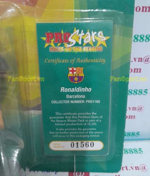 Tượng Ronaldinho 10 Barcelona 2004 2005 home corinthian PRO1160