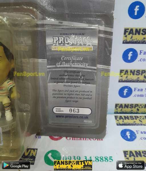 Tượng Ronaldinho Barcelona 2002-2005 away corinthian PP1297 platinum