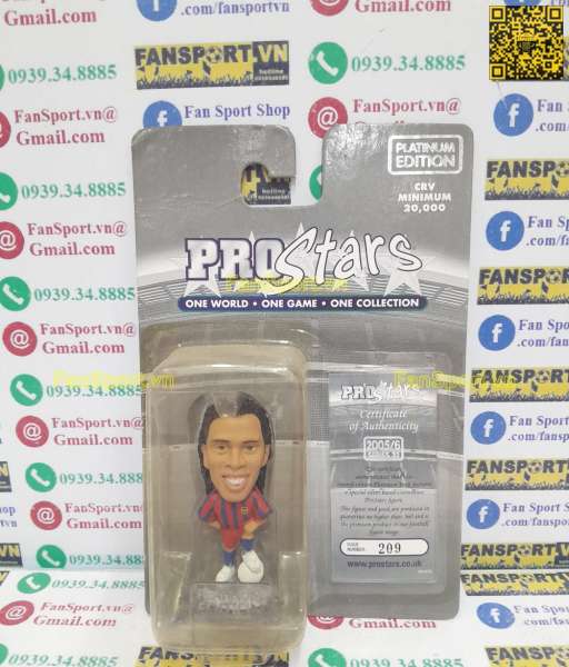 Tượng Ronaldinho 10 Barcelona 2005 2006 home corinthian PP1384