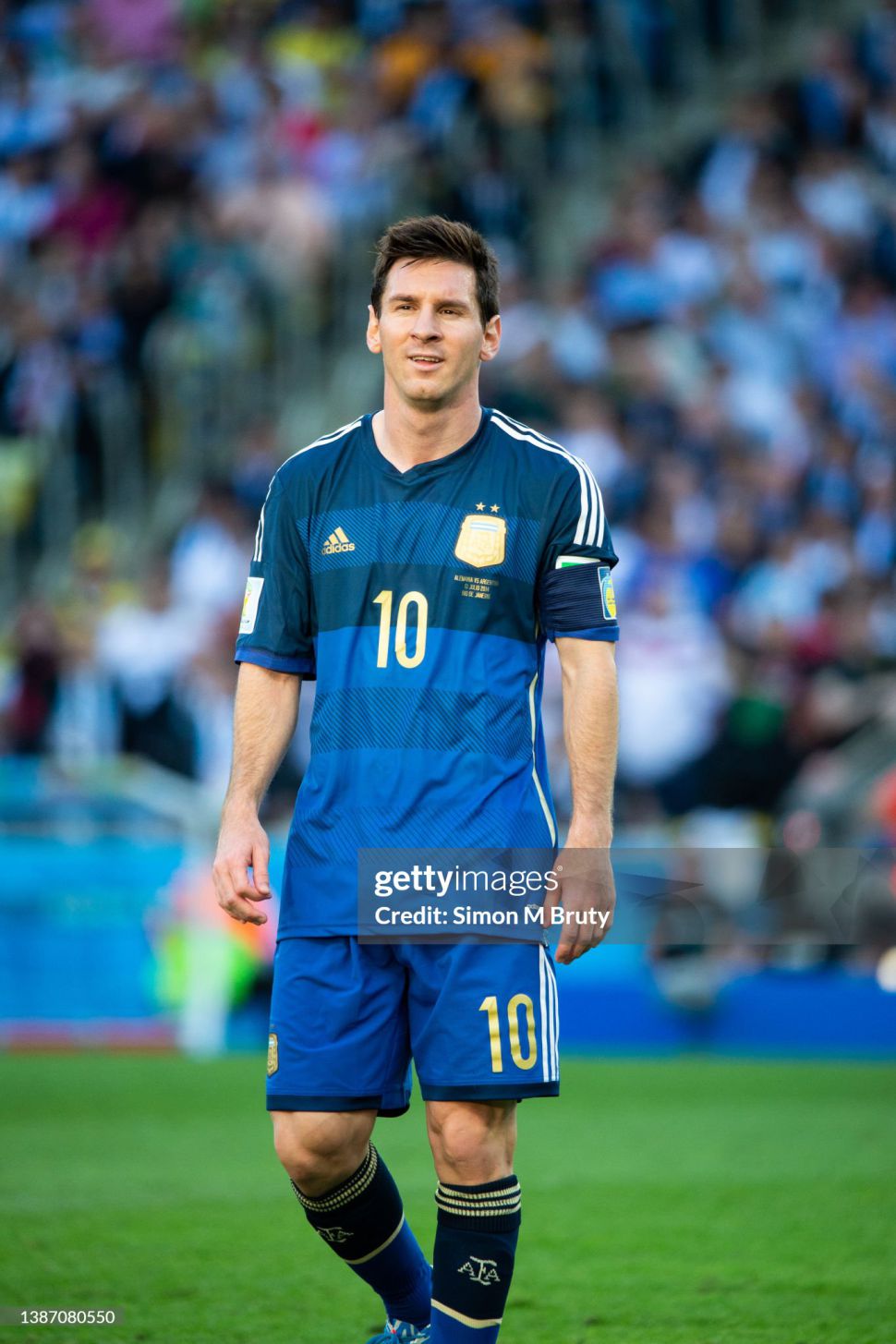 Áo đấu Argentina 2013-2014-2015 away shirt jersey blue G75187 blue