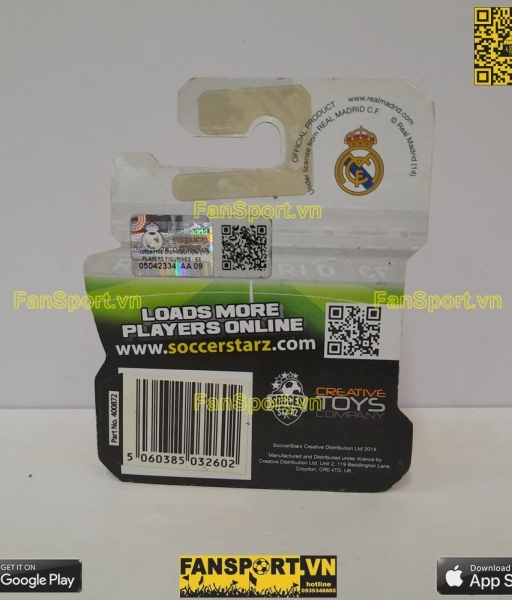 Tượng Cristiano Ronaldo Real Madrid 2014-2015 away SOC791 soccerstarz
