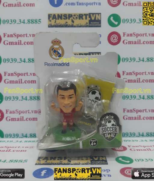 Tượng Cristiano Ronaldo Real Madrid 2014-2015 away SOC791 soccerstarz