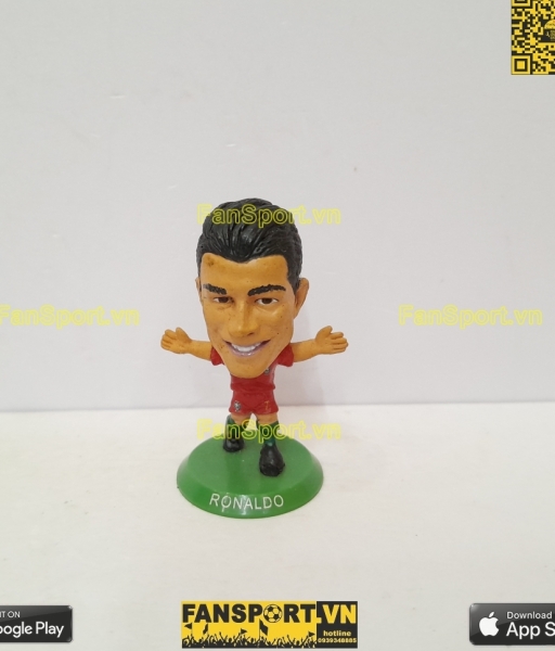 Tượng Ronaldo 7 Portugal 2018 2019 2020 home soccerstarz SOC1264 CR7