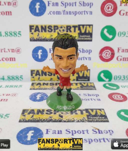 Tượng Ronaldo 7 Portugal 2018 2019 2020 home soccerstarz SOC1264 CR7