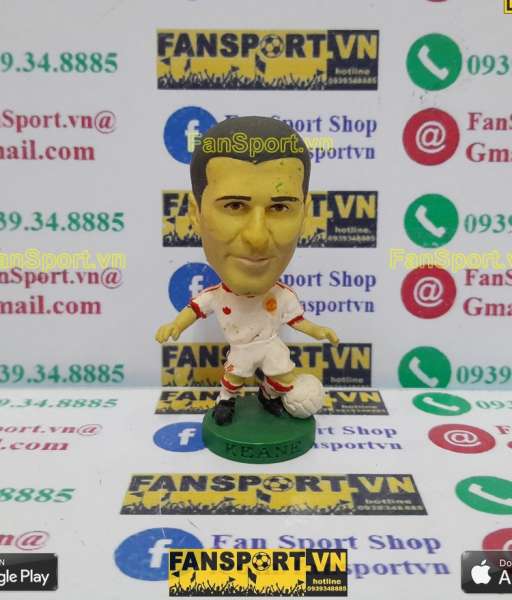 Tượng Keane Manchester United 1988 1990 1992 away corinthian repaint