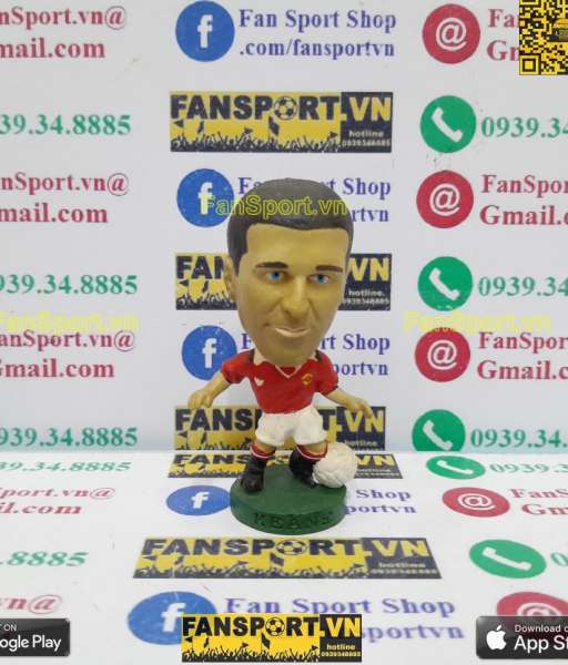 Tượng Keane Manchester United 1992 1993 1994 home corinthian repaint